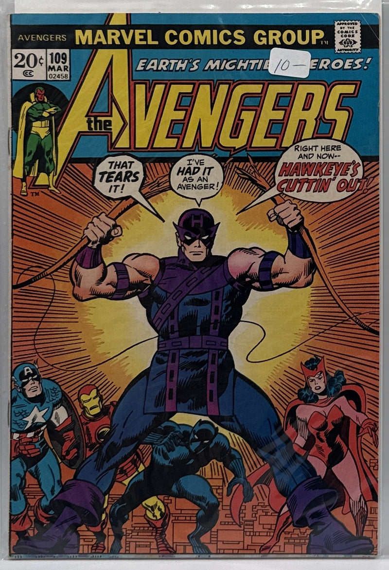 The Avengers #109