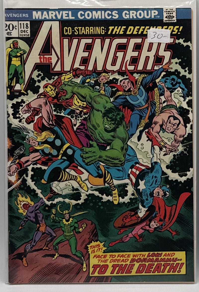 The Avengers #118 cover