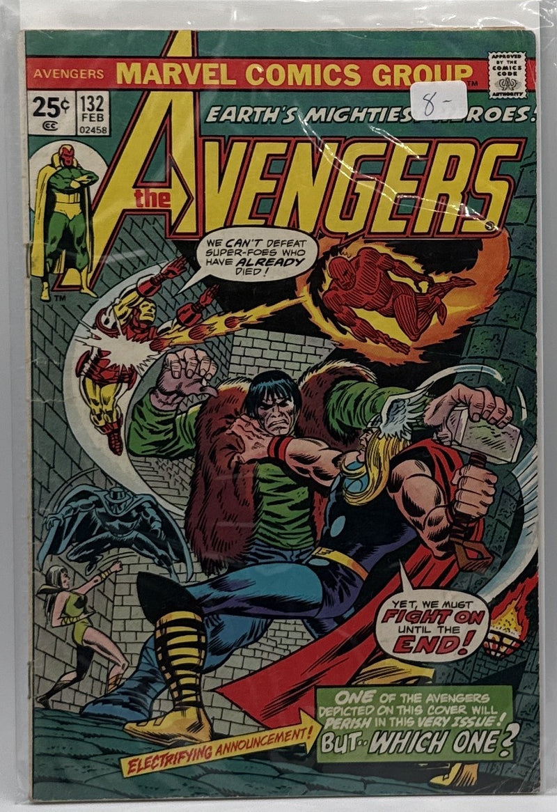 The Avengers #132