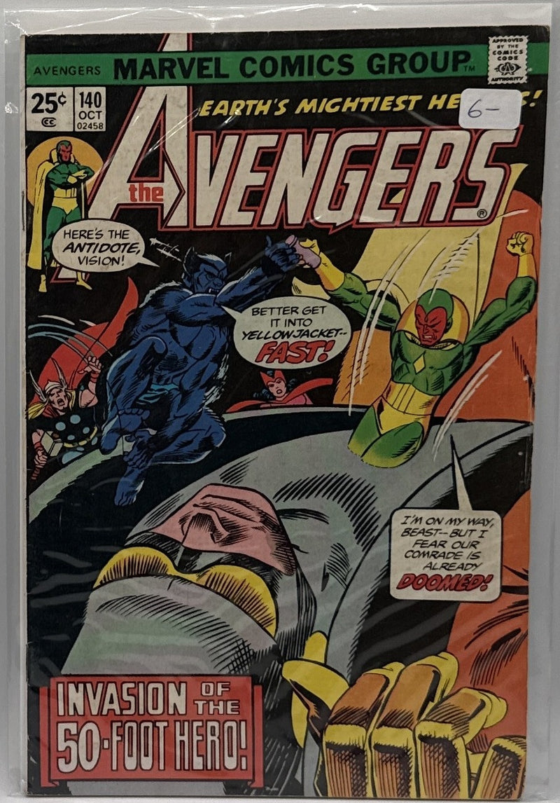 The Avengers #140