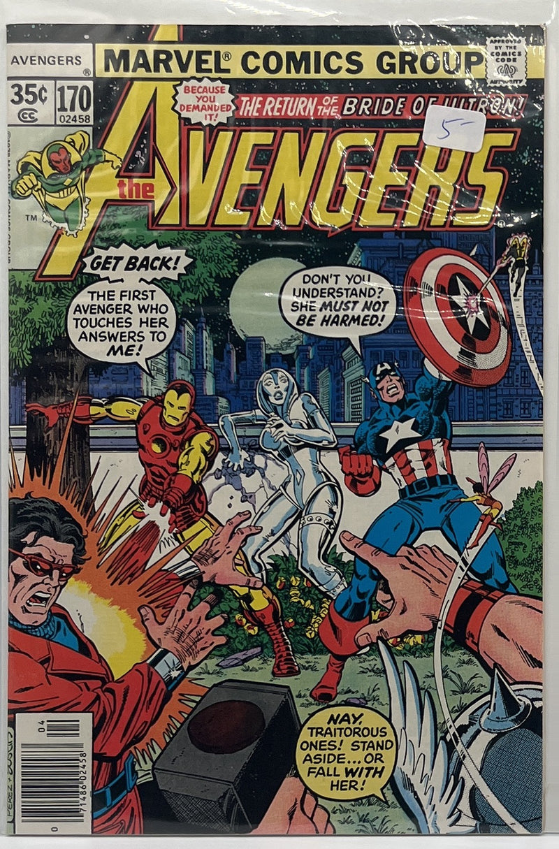 The Avengers #170