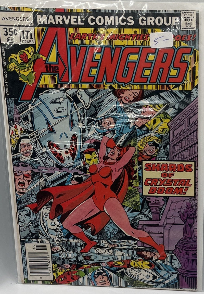 The Avengers #171 cover