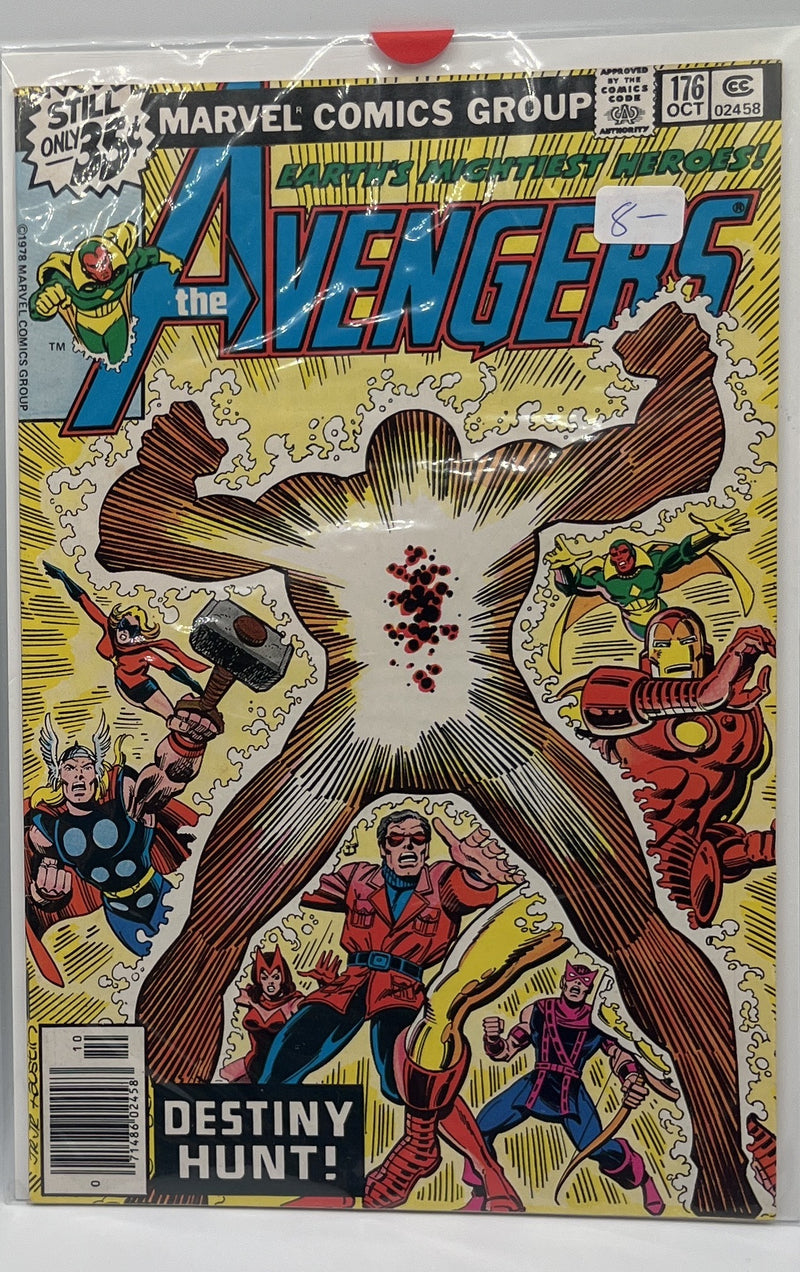 The Avengers #176 cover