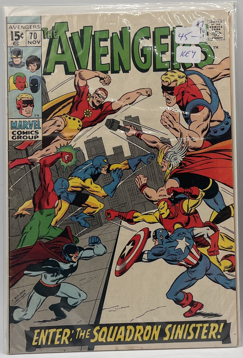 The Avengers #70