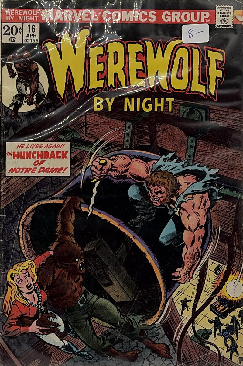 Werewolf by Night #16 — front cover