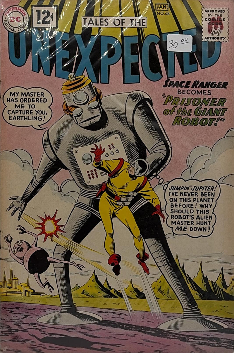Tales of the Unexpected #68 — front cover