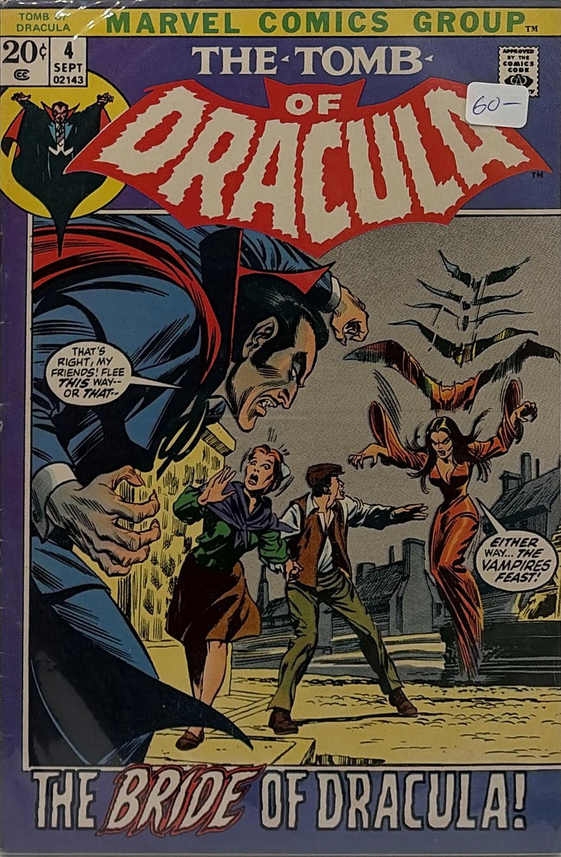 The Tomb of Dracula #4 — front cover