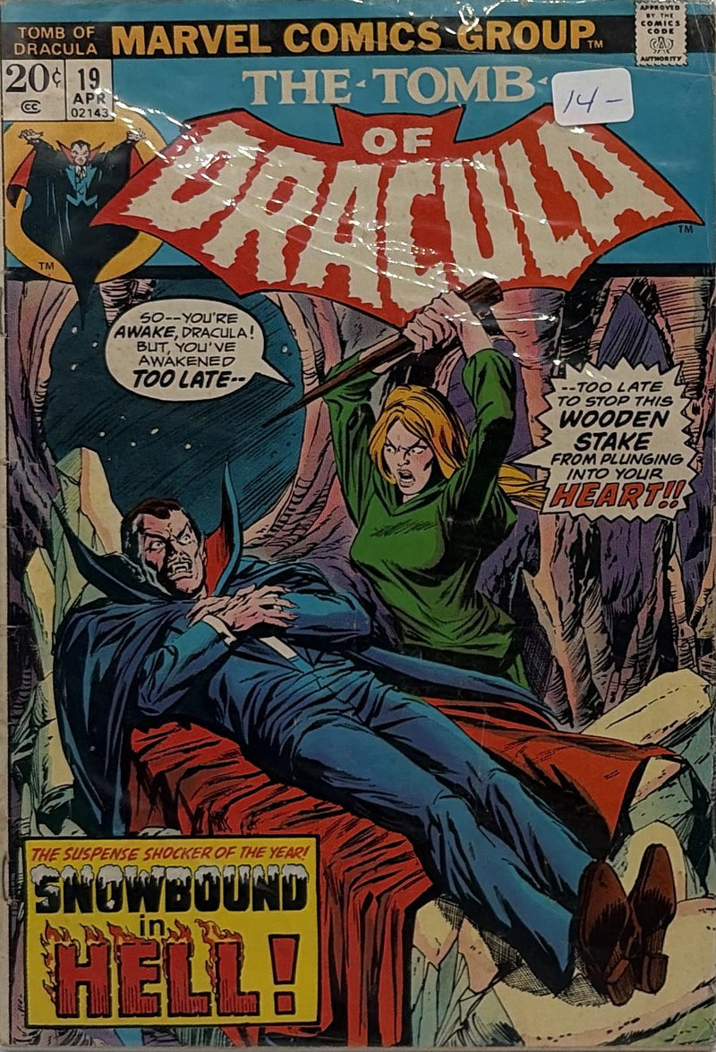 The Tomb of Dracula #19 — front cover