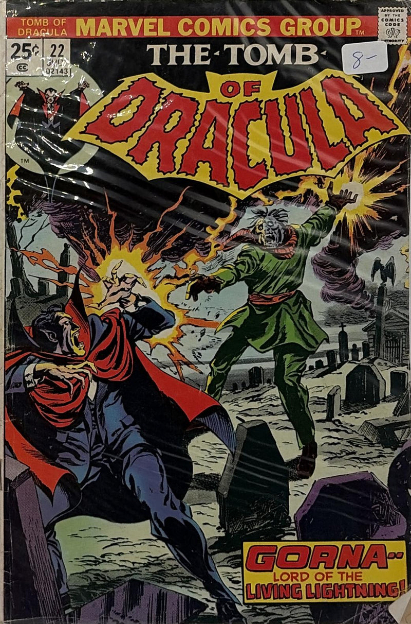 The Tomb of Dracula #22 — front cover