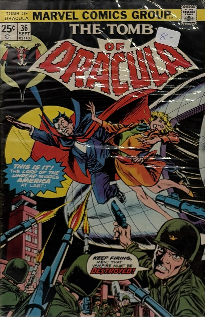 The Tomb of Dracula #36 — front cover