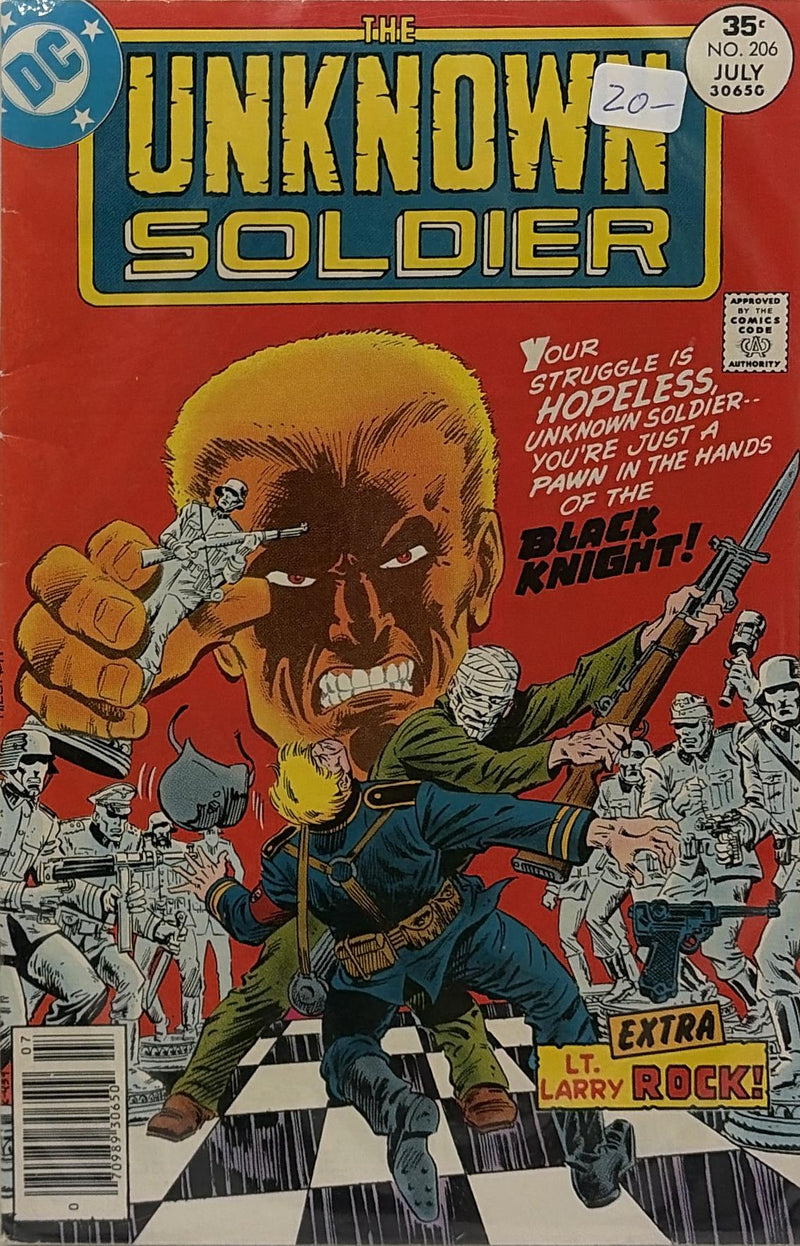 The Unknown Soldier #206 — front cover