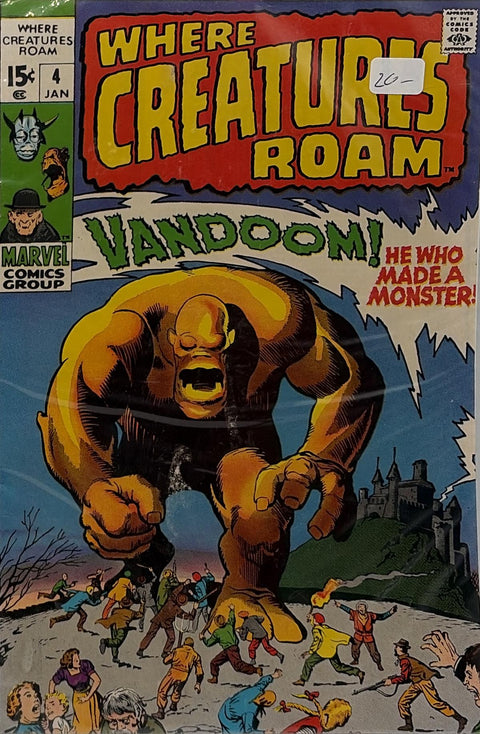 Where Creatures Roam #4