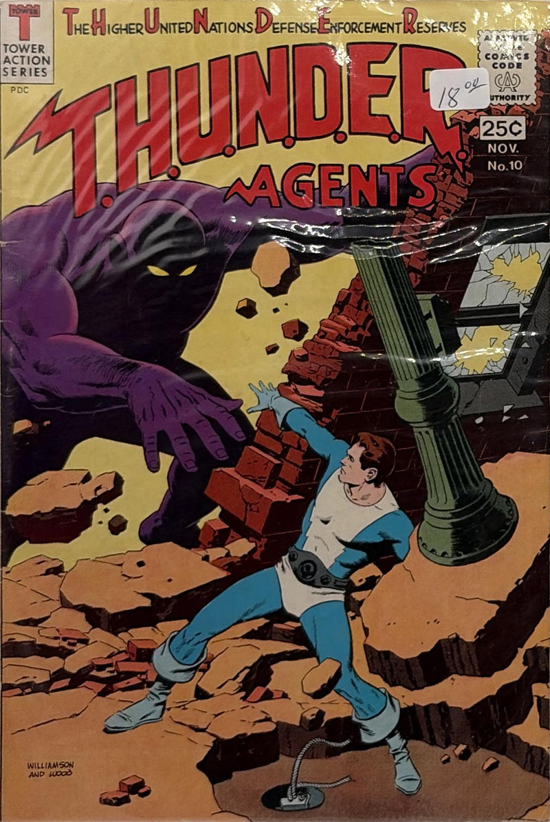 T.H.U.N.D.E.R. Agents #10 — front cover