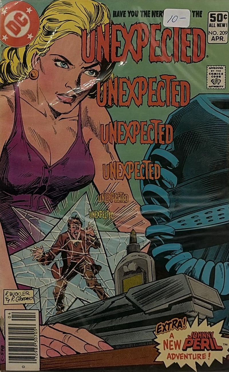 The Unexpected #209 — front cover
