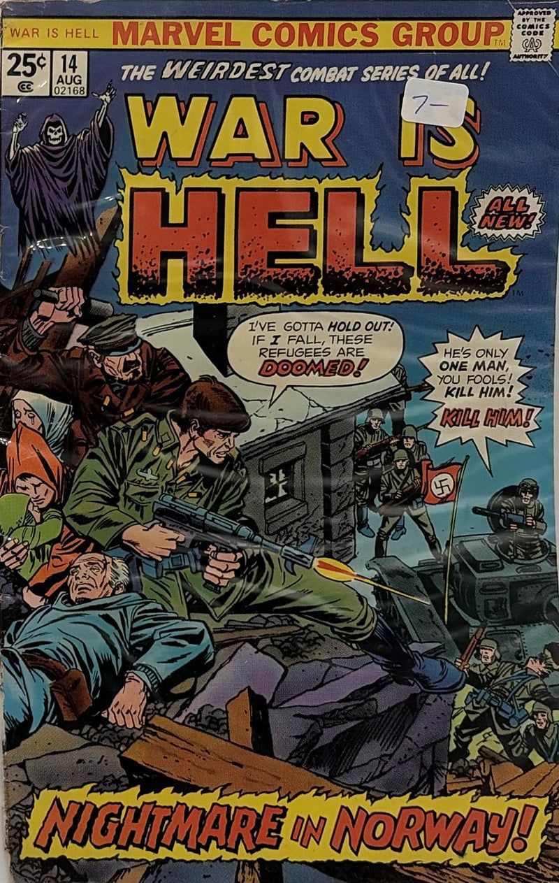 War Is Hell #14 — front cover