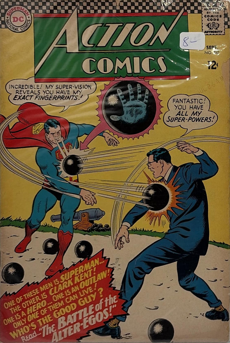 Action Comics #341 — front cover