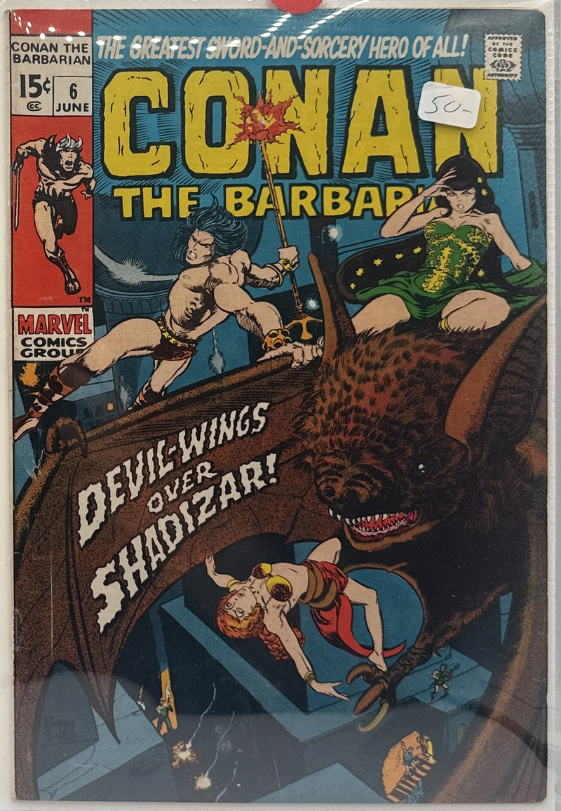 Conan the Barbarian #6 β front cover