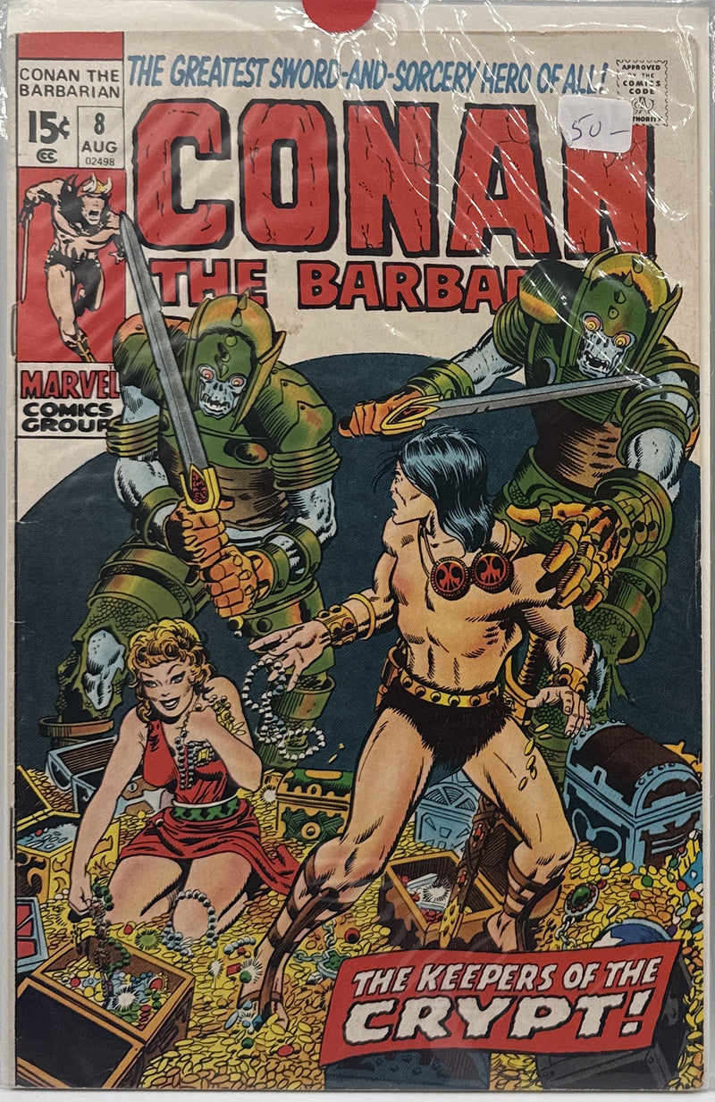 Conan the Barbarian #8 β front cover