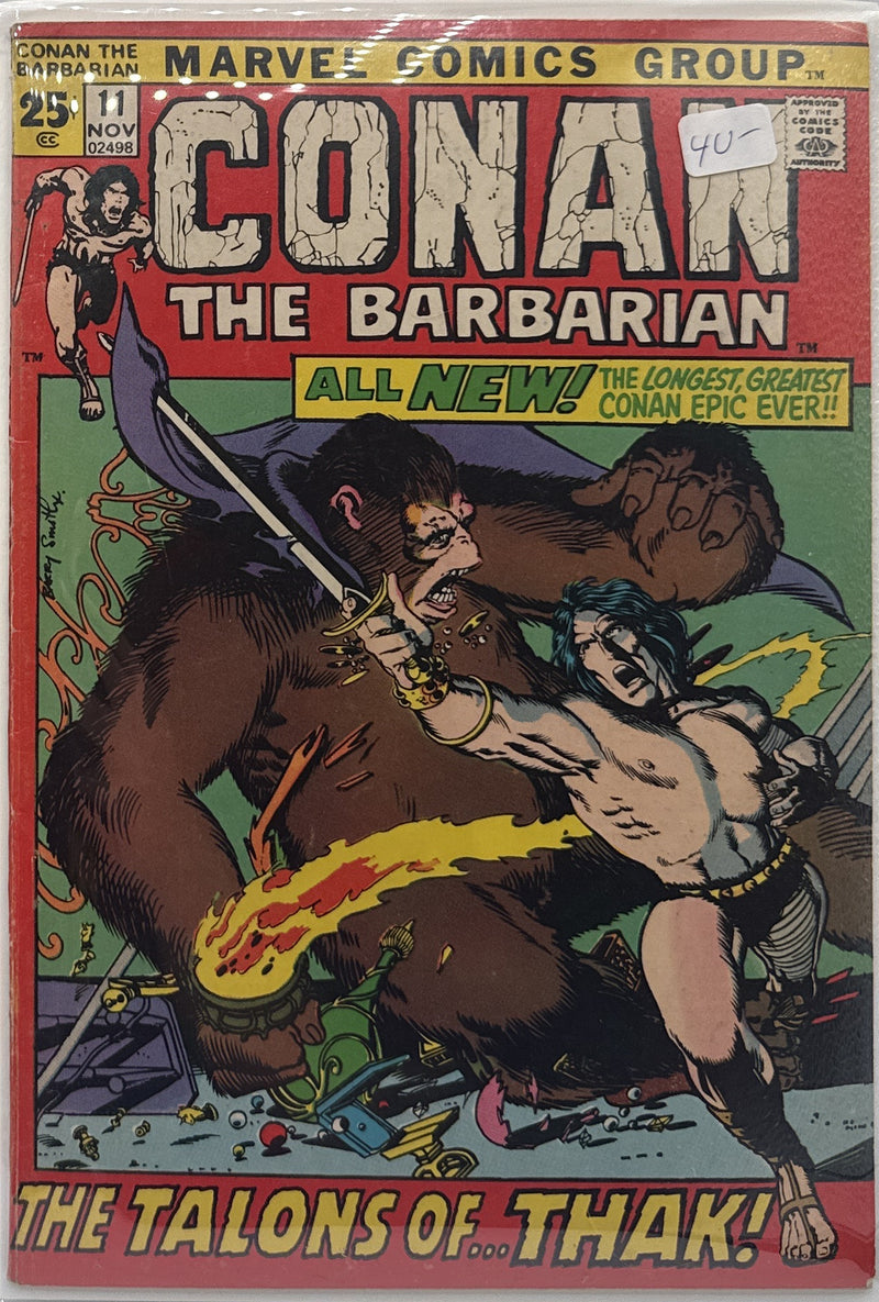 Conan the Barbarian #11 β front cover