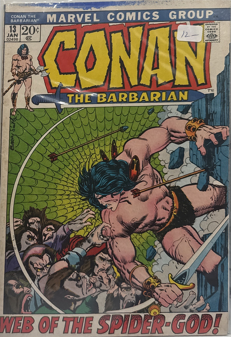 Conan the Barbarian #13 β front cover