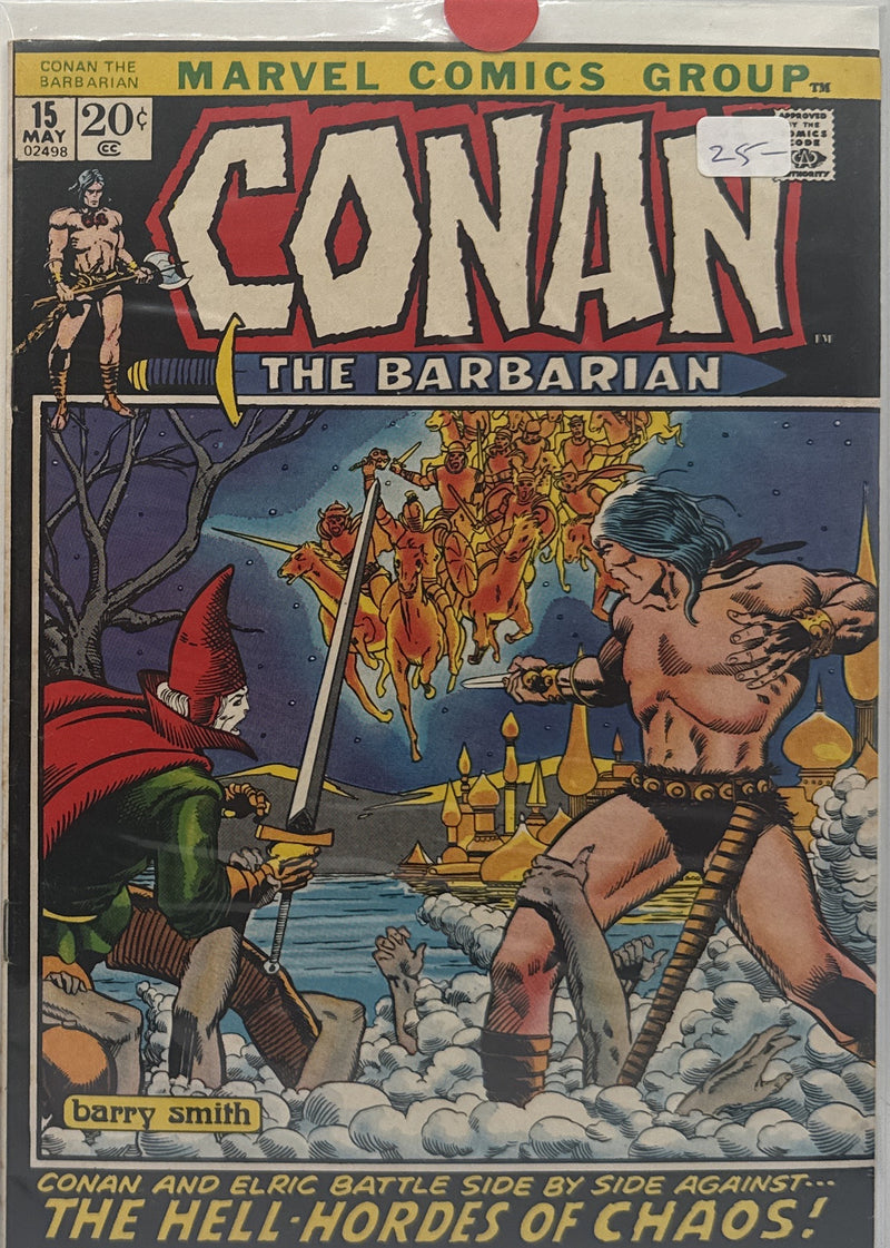 Conan the Barbarian #15 — front cover