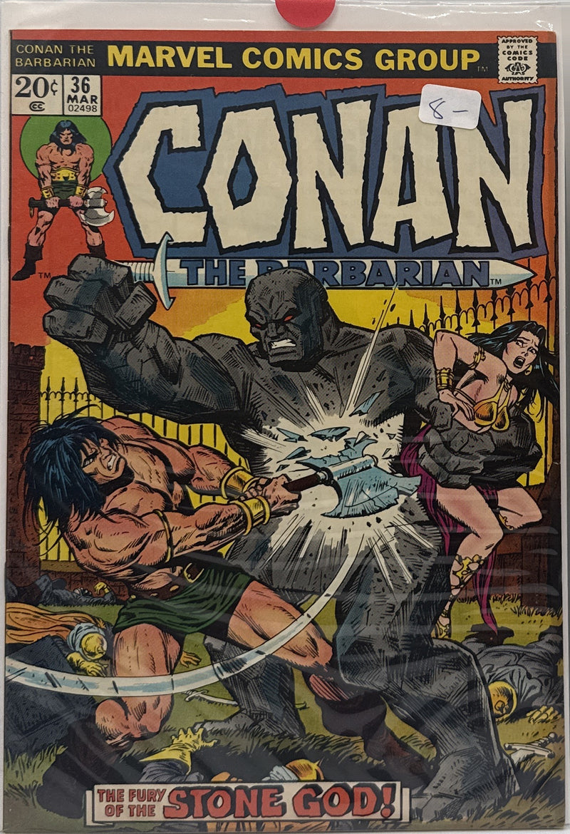 Conan the Barbarian #36 β front cover