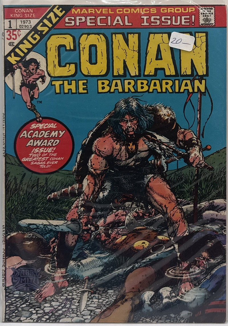 Conan the Barbarian Annual #1 β front cover