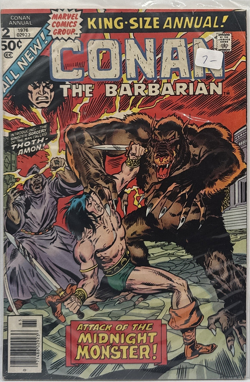 Conan the Barbarian Annual #2 — front cover