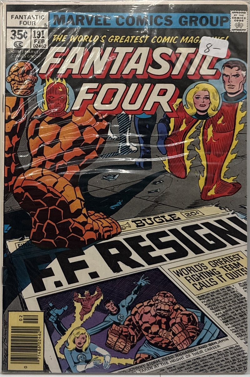 Fantastic Four #191 β front cover