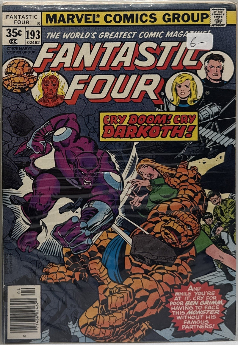 Fantastic Four #193 β front cover