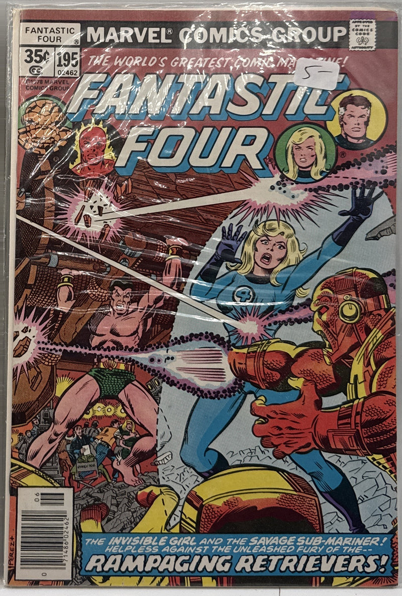 Fantastic Four #195 β front cover