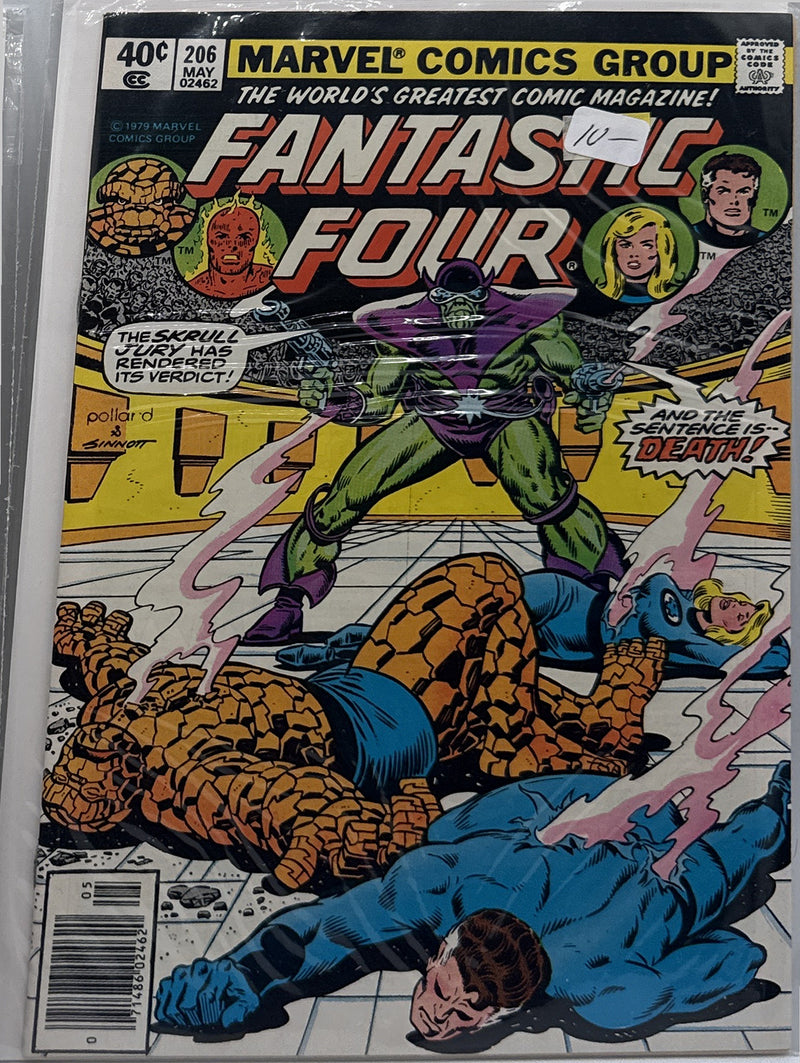 Fantastic Four #206 β front cover