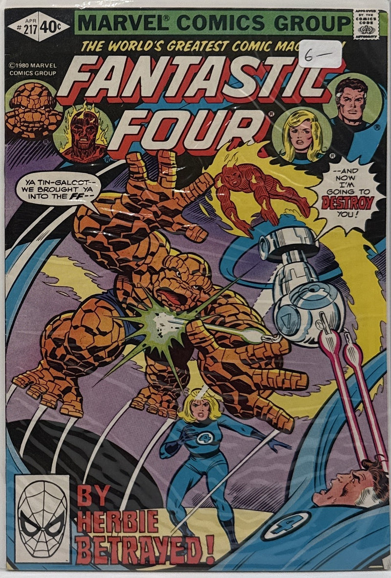 Fantastic Four #217 β front cover