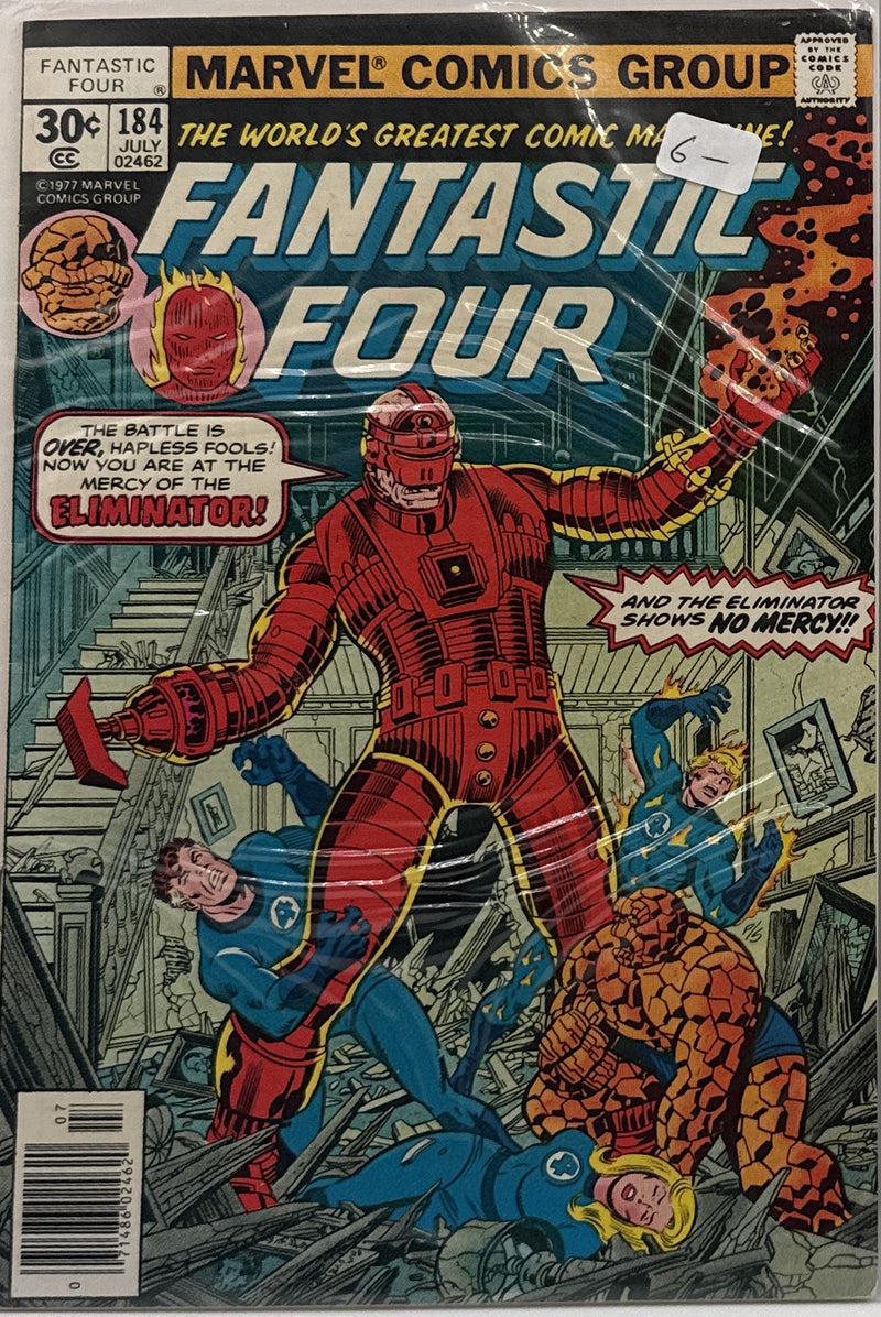 Fantastic Four #184 β front cover