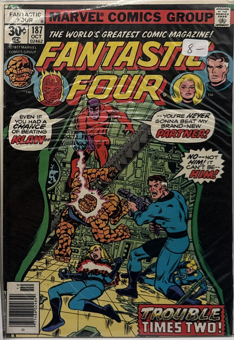 Fantastic Four #187 β front cover