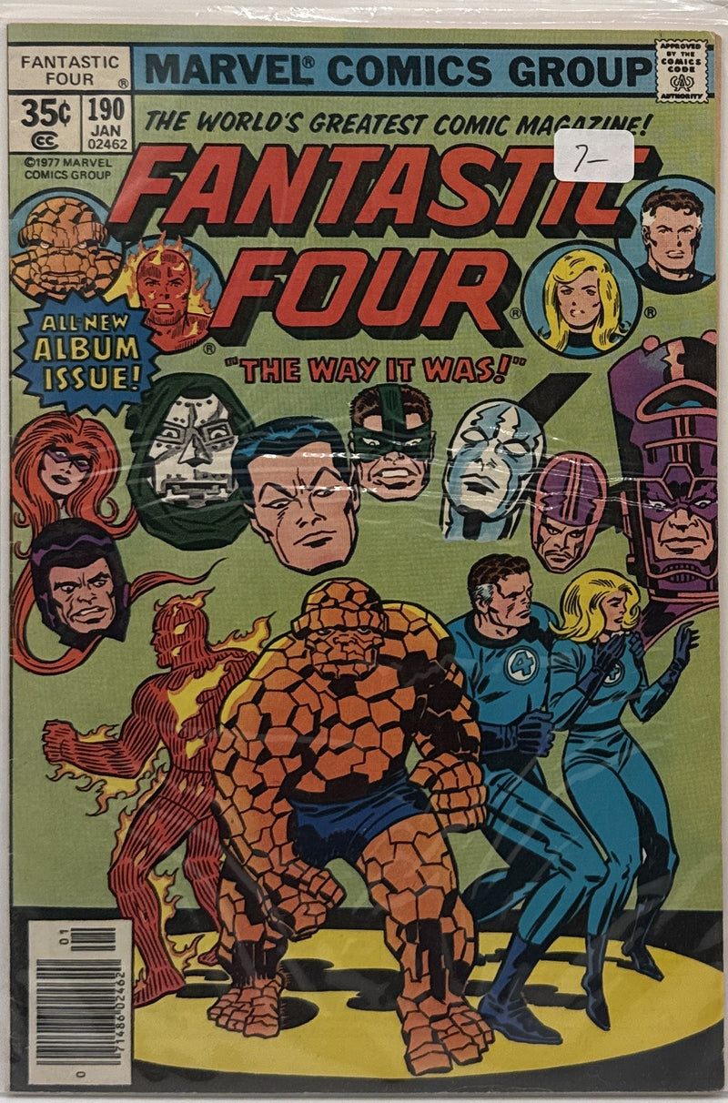 Fantastic Four #190 front cover