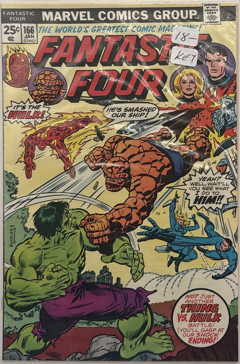 Fantastic Four #166 β front cover