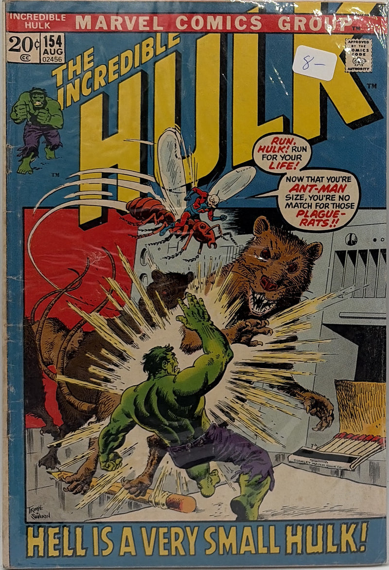 The Incredible Hulk #154 β front cover