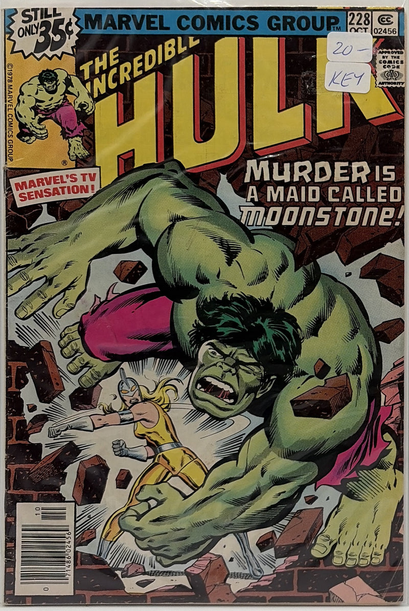 The Incredible Hulk #228 β front cover