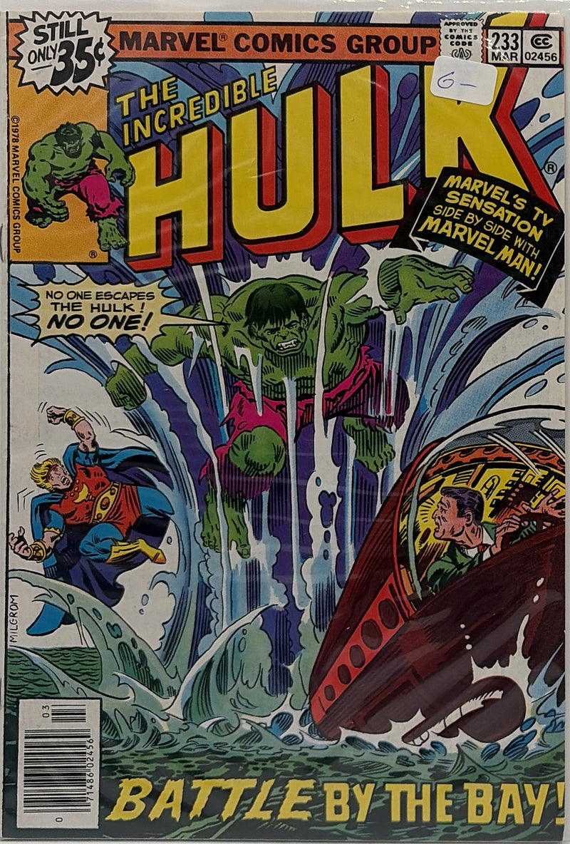 The Incredible Hulk #233 β front cover
