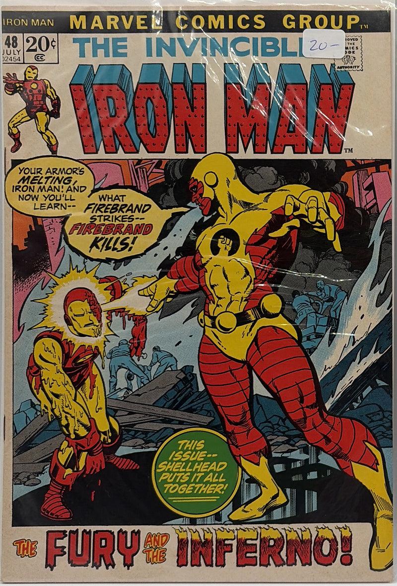 Iron Man #48 β front cover