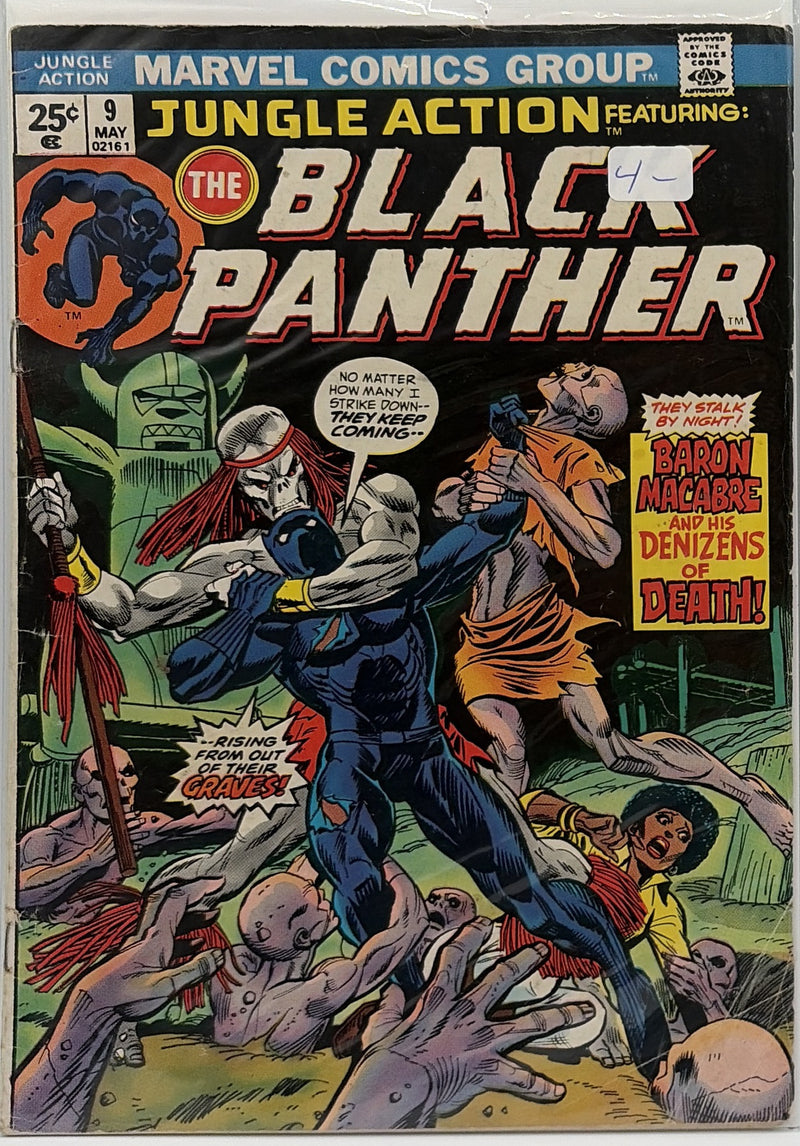 Jungle Action #9 β front cover