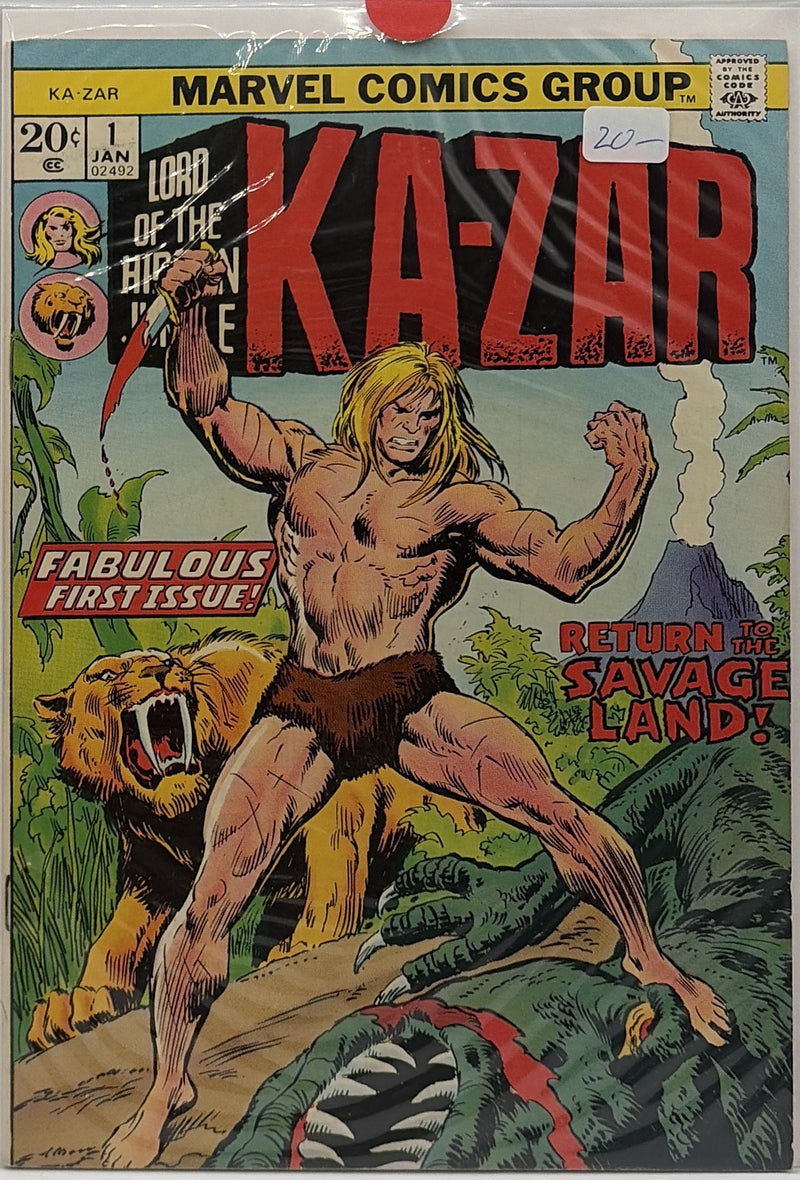 Ka-Zar #1 β front cover
