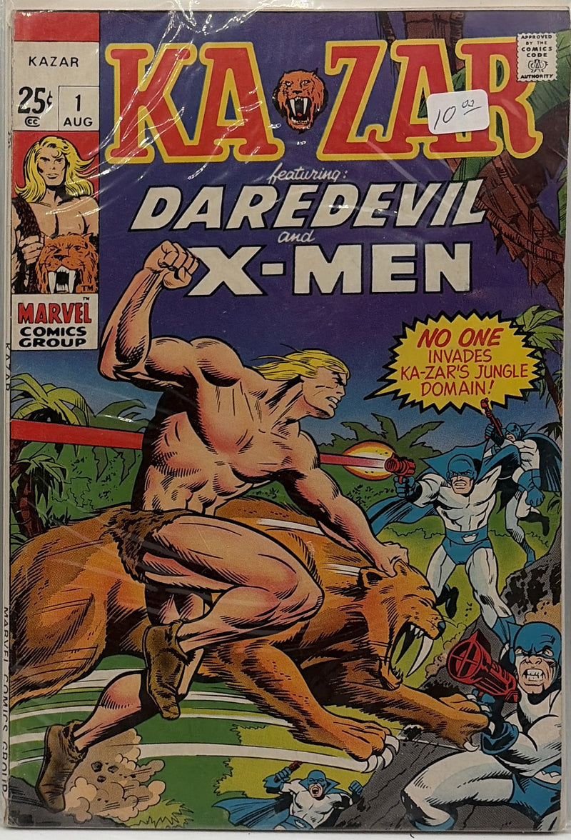Ka-Zar #1 β front cover