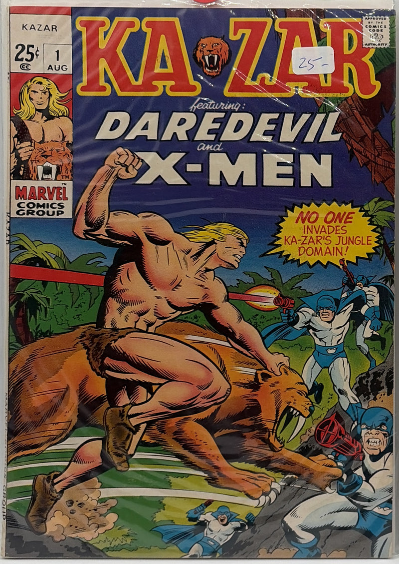 Ka-Zar #1 β front cover