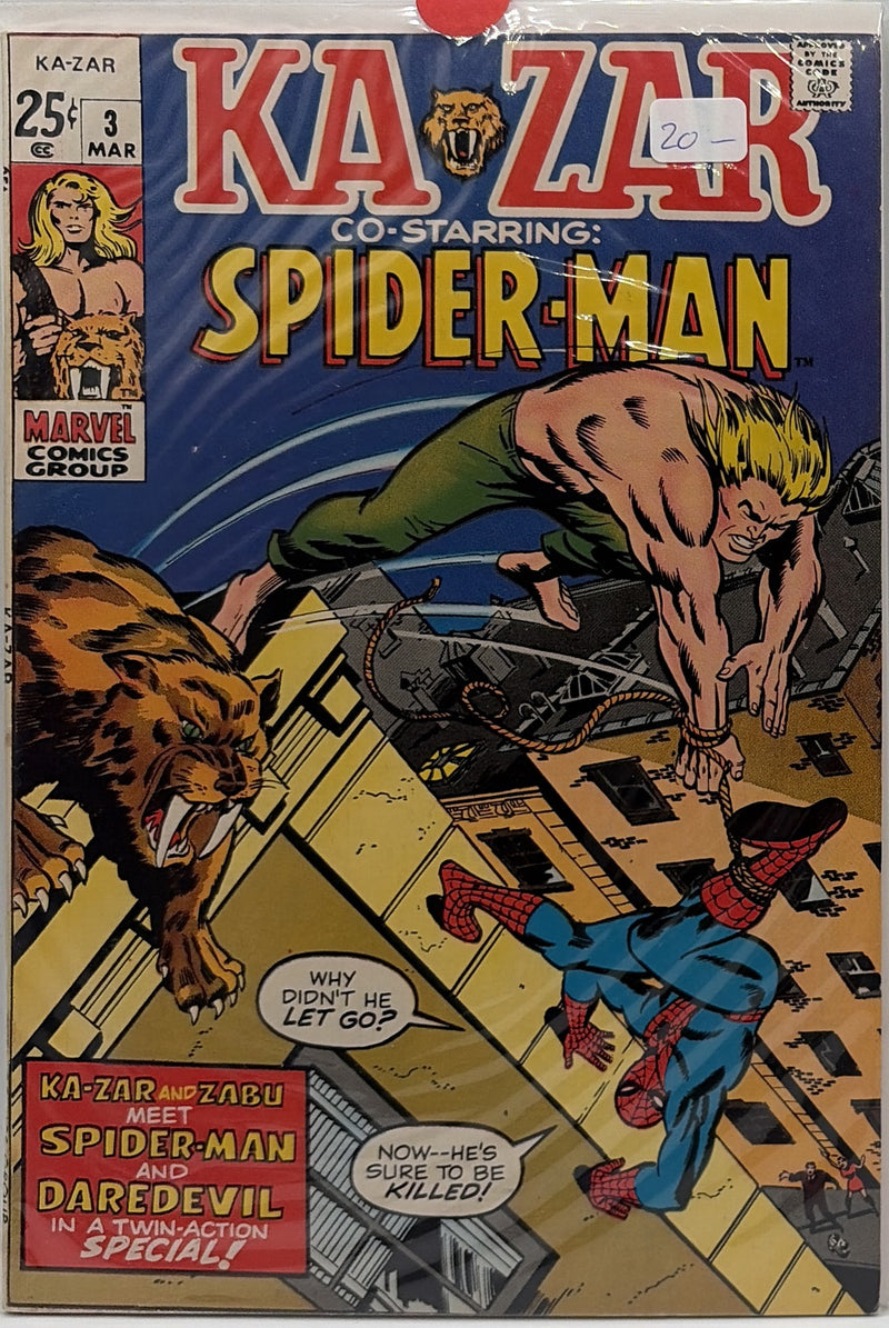 Ka-Zar #3 β front cover