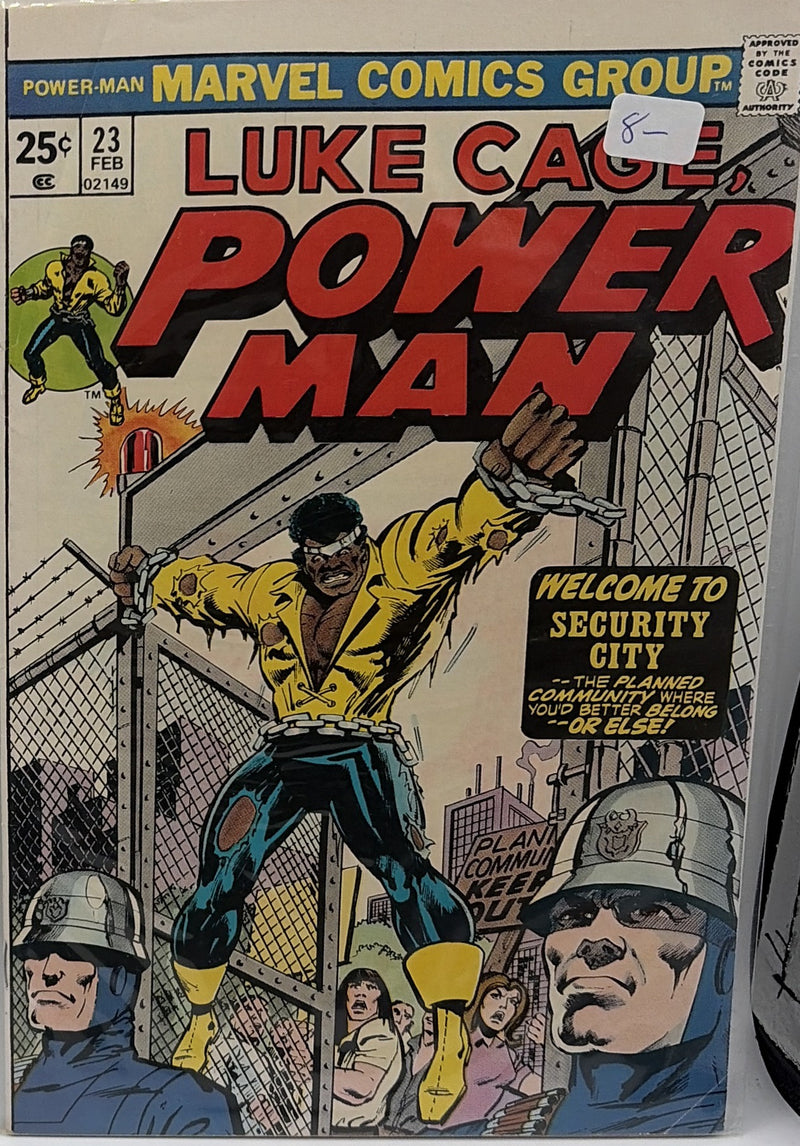 Power Man #23 β front cover