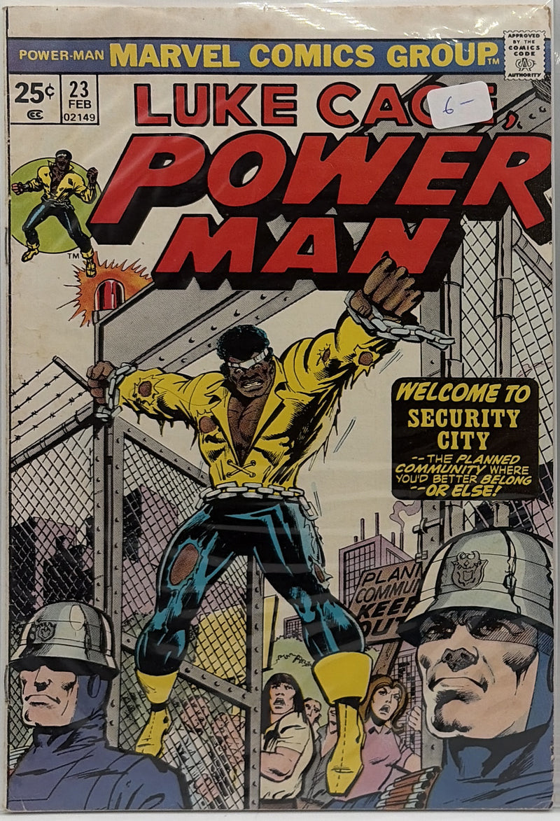 Power Man #23 β front cover