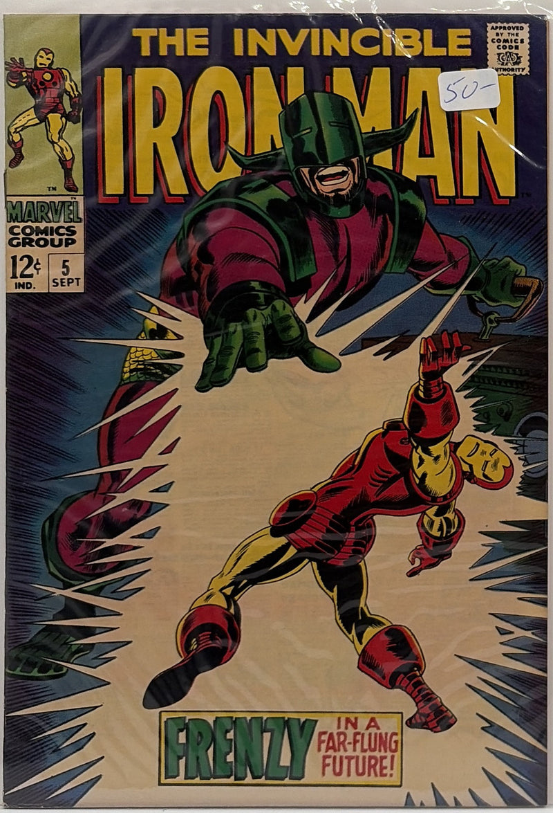Iron Man #5 β front cover