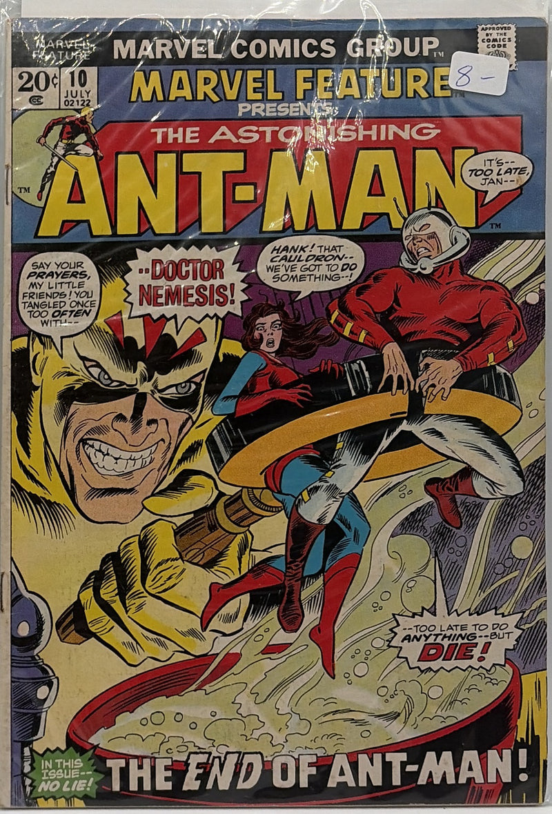 Marvel Feature #10 β front cover